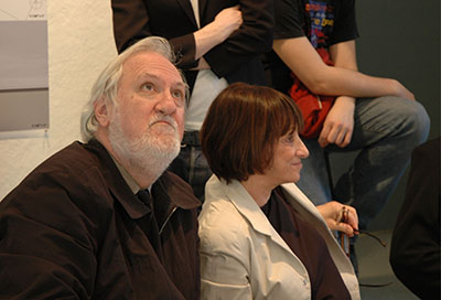 Tony Vidler and Diana Agrest