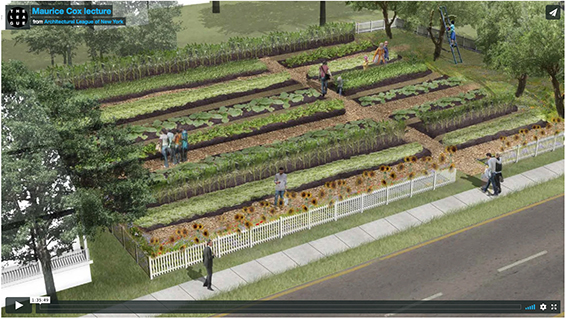Maurice Cox presentation video documentation thanks to The Architectural League of New York.
