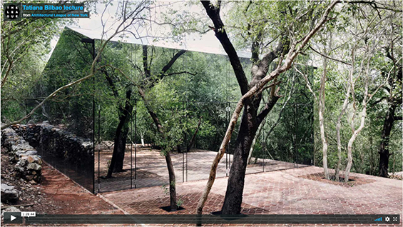 Tatiana Bilbao presentation video documentation thanks to The Architectural League of New York.