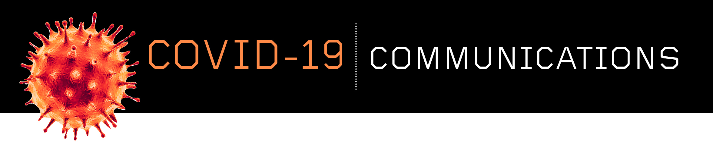 Coronavirus Communications banner