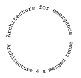 Architecture of emergence