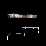 'The Pokrovsky Gate' Collage from film stills. Projected Plan.