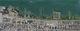 Hudson River | Terraced Tidal Flats At Sea Walls