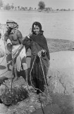 Girl of the Wahiba at a well, Wadi Halfayn. Wilfred Thesiger, 1949