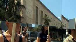 Mircea Cantor, The Landscape is Changing (still, detail from video), 2003