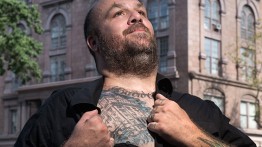 Mike Essl. August, 2016. Photo by Leo Sorel/The Cooper Union
