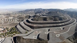 Aerial image, taken in 2015, of the incomplete Ascaya development in metropolitan Las Vegas. Photograph by Matthew Soules