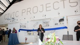 Civic Projects Lab ribbon cutting