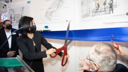 Civic Projects Lab ribbon cutting