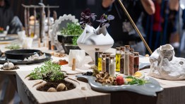 TAB — Tallin Architecture Biennial: Hayley Eber and Mae-Ling Lokko, Everything is on the Table. Image Credit: Evert Palmets