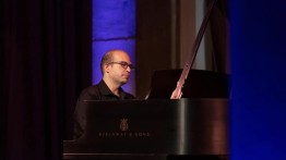 Daniel at the piano