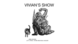 Senior Presentation by Vivian Baumann