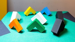 Carmen Herrera. "Maquettes" Courtesy Lisson Gallery, Photo: Liz Ligon, Courtesy of Public Art Fund, NY