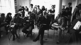 From left: Regi Weile, Roderick Knox, John Hejduk, Sean West Sculley, David Gersten (1992-93)