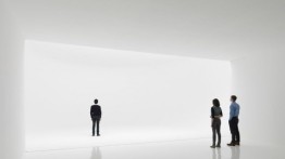 Image Caption: Doug Wheeler, SA MI 75 DZ NY 12 (2012) at David Zwirner Gallery