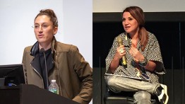 Nora Akawi and Lydia Kallipoliti