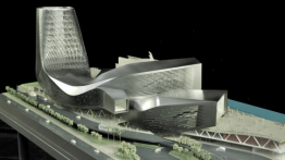 Kaohsiung Port Terminal model. Courtesy of RUR