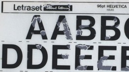 Letraset sample