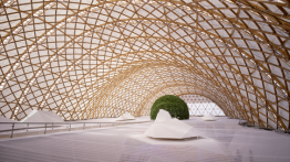 Shigeru Ban Architects, Japan Pavilion, Expo 2000 | photo by Hiroyuki Hirai