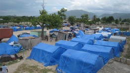 Paper Emergency Shelter for Haiti, 2010, Port-au-Prince, Haiti