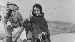 Girl of the Wahiba at a well, Wadi Halfayn - Wilfred Thesiger, 1949