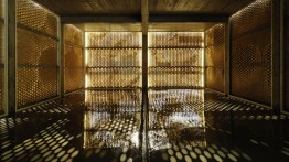 Gramazio Kohler Architects: Interior, Winery Gantenbein, 2006, Fläsch  Photo credit: Ralph Feiner