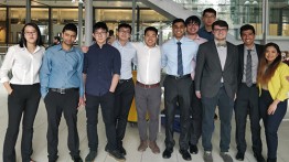 Members of the 2018 Cooper Union Chem-E-Car Team