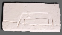 'Table with Cup' (2012); Ceramic