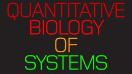 Quantitative Biology of Systems poster