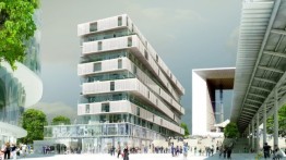 La Defense Lot 19 Paris, France | rendering by Farshid Moussavi Architecture