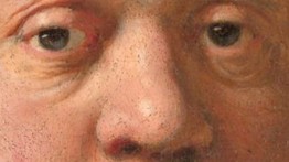 Rembrandt van Rijn. 'Portrait of a Man...' (detail; 1632). Image courtesy of the Met museum
