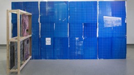 'Negative Horizon' (installation view) by Pedram Sazesh<br><br>