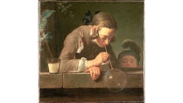 'Soap Bubbles,' Jean-Baptiste-Siméon Chardin, 1733. Image courtesy of the Metropolitan Museum of Art