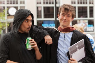 Jon Cuba A'15 and Tyler Paige A'16