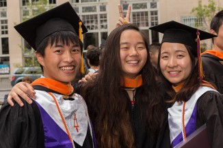 Peter Wang CE’16, Jiaquin Wang CE’16 and Harry Hailey Kim CE’16 