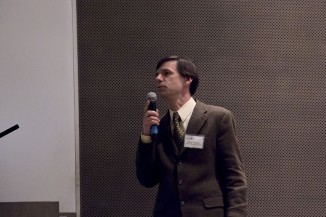 Prof. David Wootton described his research into the biomechanics of sleep apnea