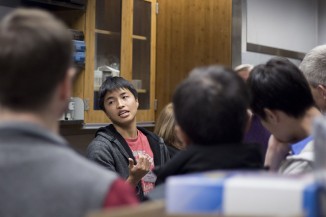 Peter Yang CE'16 talked about his work with classmates under the supervision of Prof. Constantine Yapijakis