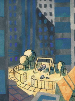 9. An unpublished 'New Yorker' cover proposal by Jon Agee