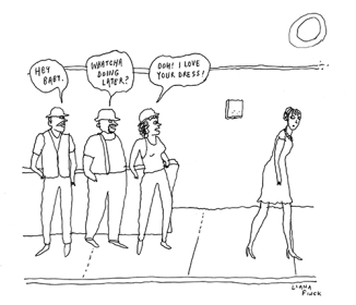 11. Previously unpublished cartoon by Liana Finck