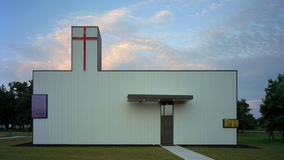 Marlon Blackwell Architects, Saint Nicholas Eastern Orthodox Church | photo by Timothy Hursley