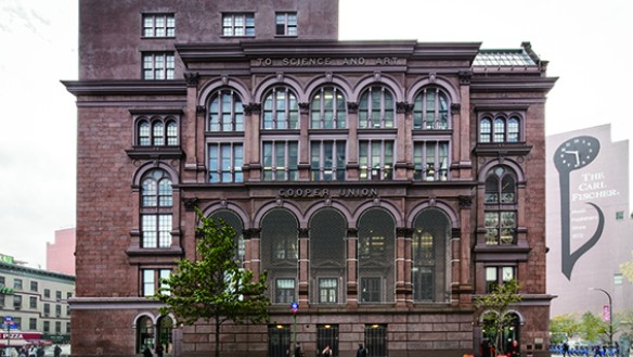 Rendering of one piece in the multi-part Public Art Fund project Ai Weiwei: Good Fences Make Good Neighbors at The Cooper Union for the Advancement of Science and Art, courtesy of Ai Weiwei Studio