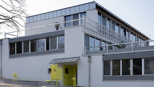 Therwil Terraced House. Image courtesy of Stefano Graziani.