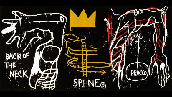 "Back of Neck" by Jean-Michel Basquiat