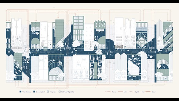Decentering the Commune, The Center Won’t Hold, Chicago Architecture Biennial 2021. Image: THE OPEN WORKSHOP