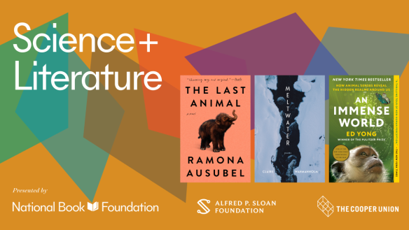 Graphic with the three award-winning book jackets