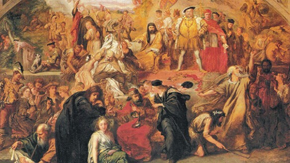 'The Plays of William Shakespeare' (detail). John Gilbert. 1849.
