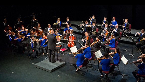 The Orchestra Now in performance under the direction of Leon Botstein. Photo by Jito Lee