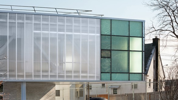 Smith-Miller + Hawkinson Architects, Zerega EMS Station, Bronx, NY. Photo: Michael Moran. 